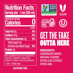Zevia Zero Sugar Soda, Cran-Raspberry, 12 oz Cans (6-Pack) – Naturally Sweetened, Zero Calorie Sugar Free Soda - Non-GMO Project Verified, Gluten-Free, Vegan