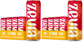 Zevia Zero Sugar Energy Drink,Mango Ginger,12 oz Cans – Naturally Sweetened,Zero Calorie Sugar Free Energy - Non-GMO Project Verified,Gluten-Free,Vegan,(Pack of 24)