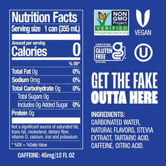Zevia Zero Sugar Soda, Cola, 12 oz Cans (8-Pack) – Naturally Sweetened, Non-GMO Project Verified, Gluten-Free, Vegan