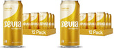Zevia Zero Sugar Soda,Cream Soda,16 oz Cans – Naturally Sweetened,Non-GMO Project Verified,Gluten-Free,Vegan,(Pack of 24)