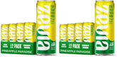 Zevia Zero Sugar Energy Drink,Pineapple Paradise,12 oz Cans – Naturally Sweetened,Non-GMO Project Verified,Gluten-Free,Vegan,(Pack of 24)