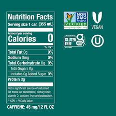 Zevia Organic Sugar Free Iced Tea, Fruity Tea Variety Pack, 12 Ounce Cans (Pack of 15)