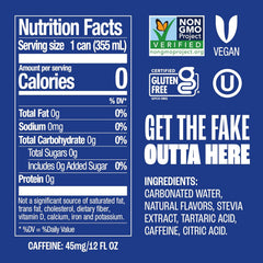 Zevia Zero Sugar Soda, Vanilla Cola, 12 oz Cans (8-Pack) – Naturally Sweetened, Non-GMO Project Verified, Gluten-Free, Vegan